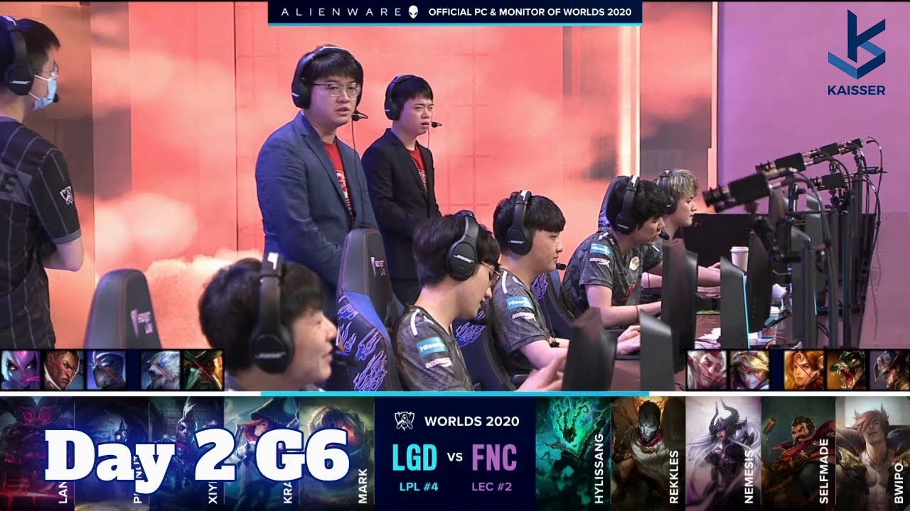 LGD vs FNC | World Championship 2020 Day 2 Group C - LGD Gaming vs Fnatic
