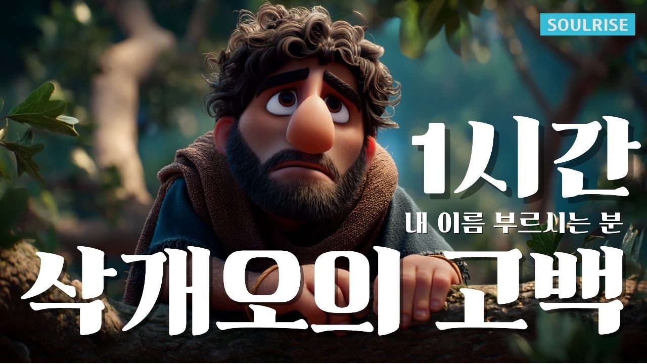 [삭개오의 고백 1시간] 예수, 내 이름 부르시는 분😢| 3D찬양 | 소울라이즈