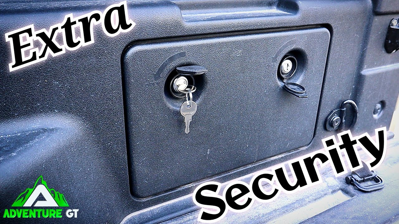 Hyundai Santa Cruz Locking Storage Mod.