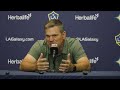 Greg Vanney, Presser | 9.5.26