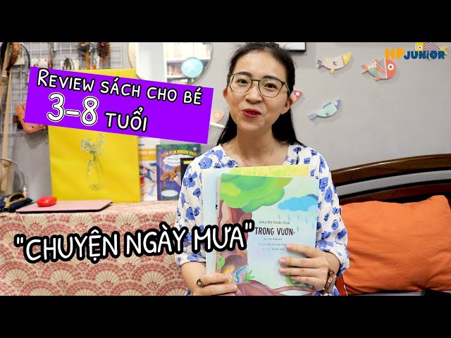 CHUYỆN NGÀY MƯA | REVIEW SÁCH TIẾNG ANH CHO BÉ 3-8 TUỔI