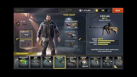 DEAD TRIGGER 2 - TOUR OF MY HIDEOUT + ALL GUNS + FULL TECH 11