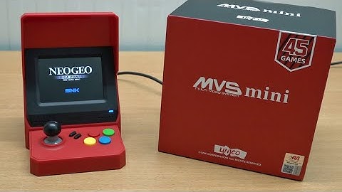 Neo Geo Mini MVS – This Tiny Arcade Is Packed with Classics!
