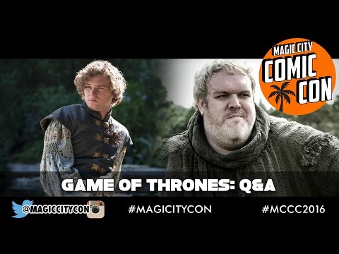 Game of Thrones Q&A with Kristian Nairn and Finn Jones at Magic ...