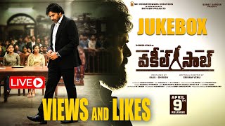 #VakeelSaab​ Full Songs Jukebox | Pawan Kalyan | Sriram Venu | Thaman S | Views And Likes Live Count