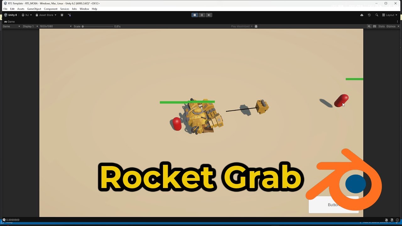 Creating Blitzcrank’s Rocket Grab | Unity Ability Setup with Custom Animations