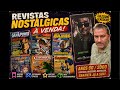 Dinossauro Gamer está ao vivo! REVISTAS RETROGAMES