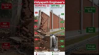 Boundary Wall Collapse vs Proper Boundary Wall Construction | Which Design Lasts Longer?