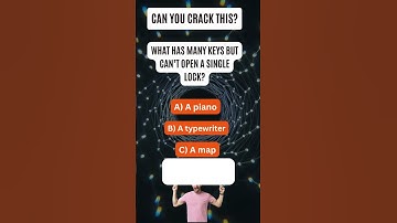 Can you crack this? What has many keys but can’t open a single lock?.#Riddlebell #Shorts