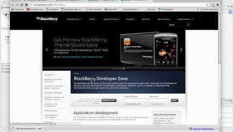 Getting Started with the AIR and the BlackBerry PlayBook