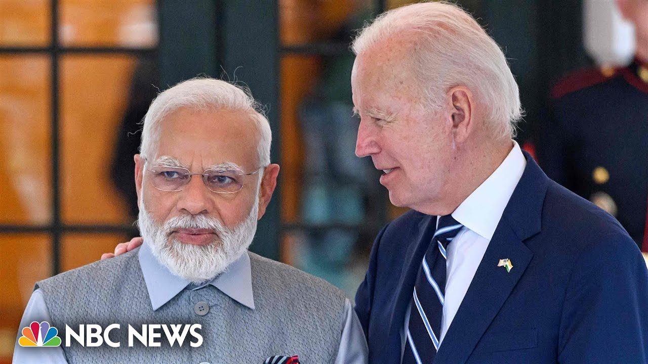 LIVE: Biden delivers remarks with Indian Prime Minister Modi | NBC News