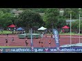 Vic Relays: M18 4x100m Ht 1