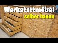 So bringst du ORDNUNG in deine Werkstatt | Schubladenschrank selber bauen