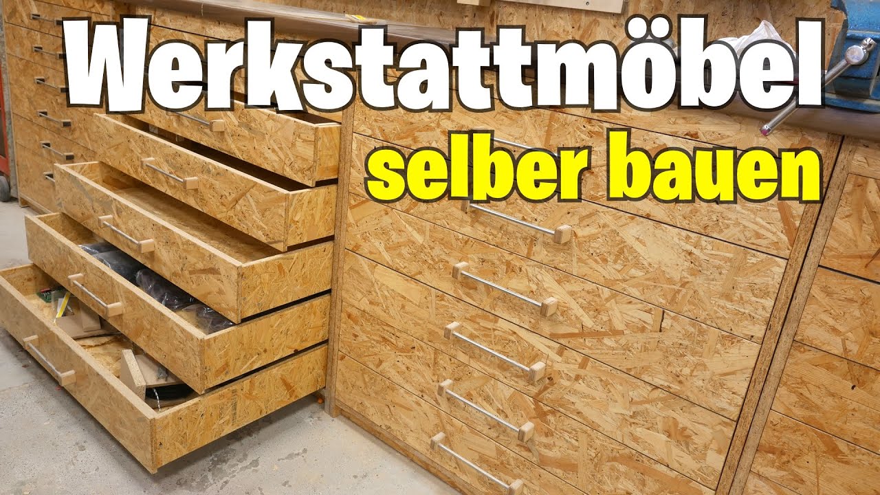 #1 Schubladenschränke selber bauen | SO bringst du ORDNUNG ...