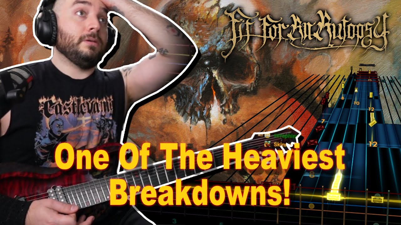 Deathcore GOLD STANDARD: Fit For An Autopsy - Black Mammoth - Lead Guitar Cover - Rocksmith