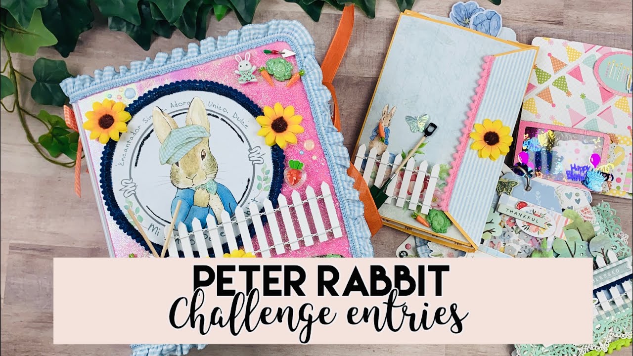 More challenge entries!! Peter Rabbit Binder Mail - YouTube