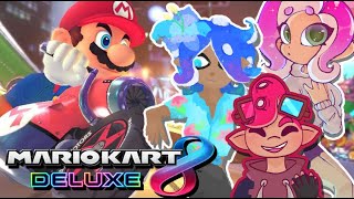 WINNING A SPLATUBER MARIO KART TOURNAMENT W/ @Derpy_G & @Alolaways