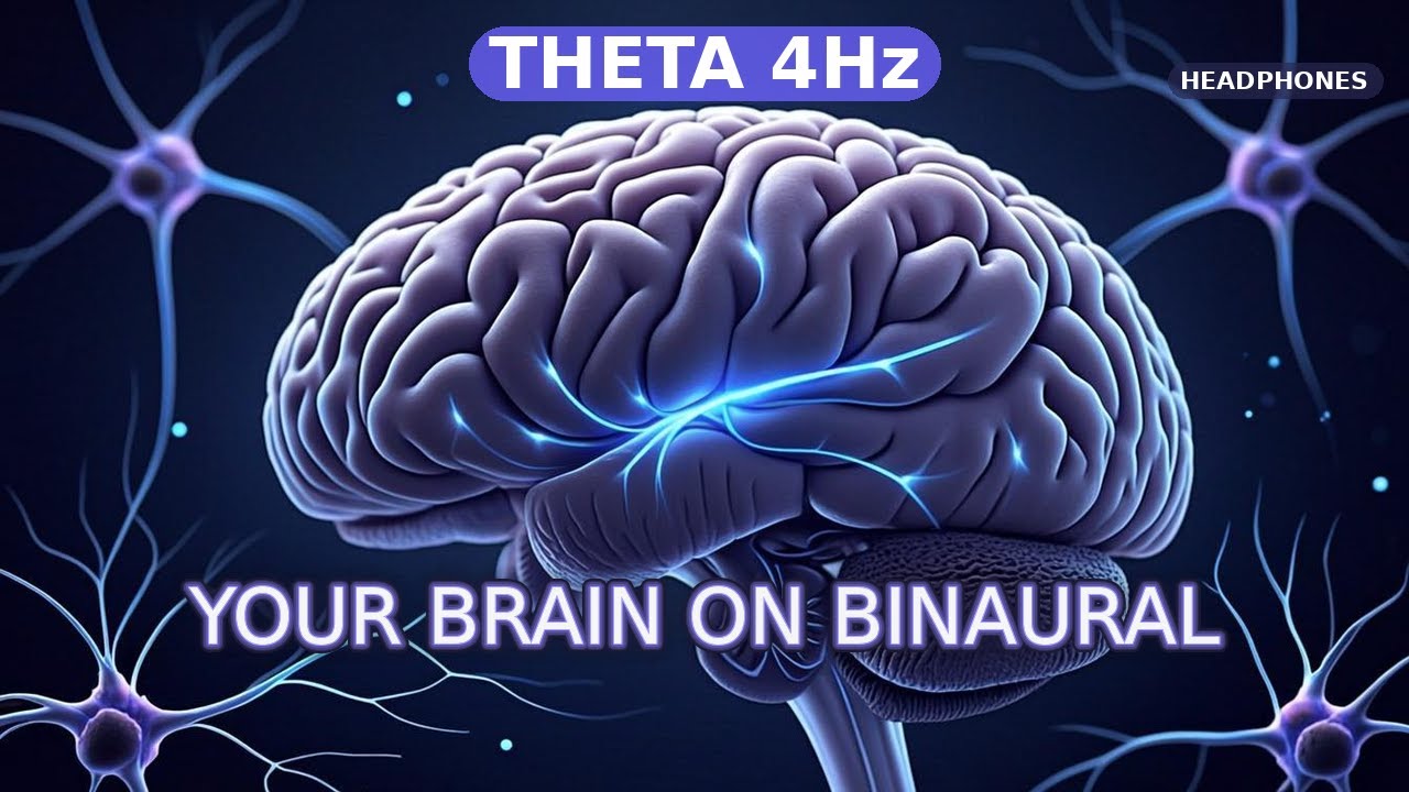 Unlock Your Mind | Theta 4Hz • 8 Hours| Binaural Beats for Meditation ...