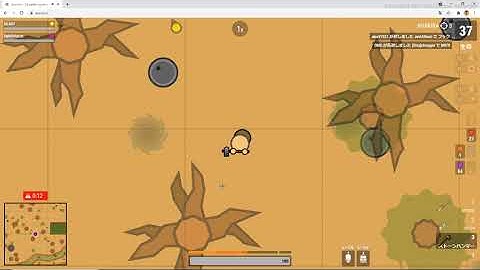 The My team player vs hacker (Surviv.io) (Desert)