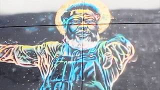 Dedication Ceremony Hosea Williams Mural Artist Fabian Williams