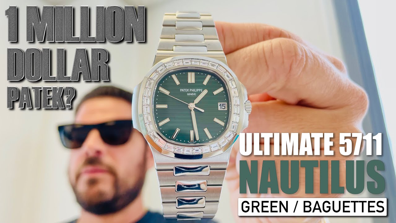 patek philippe nautilus green