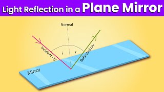 What are Real and Virtual Images? |Light Reflection in a Plane Mirror | Physics | Science | LetsTute