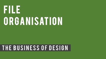 The Business of Web Design - File organisation