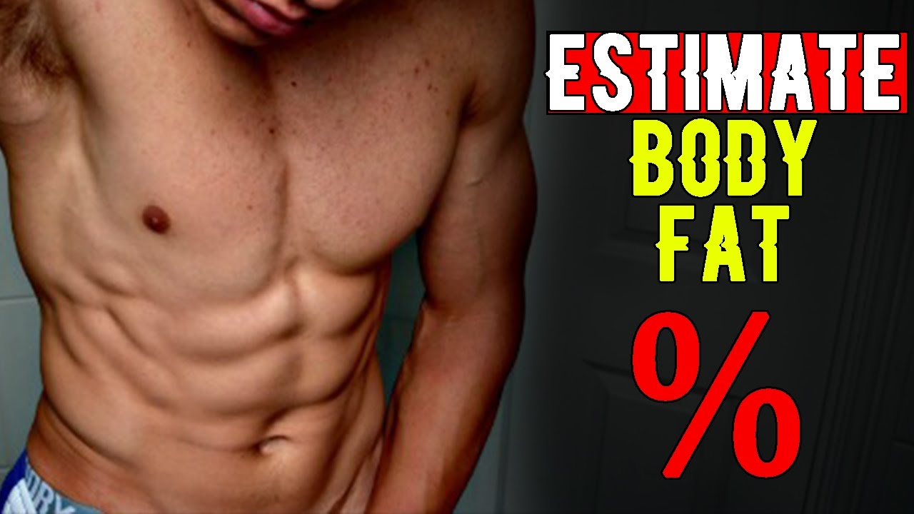 How To Estimate Your Body Fat Percentage (CALCULATE) YouTube