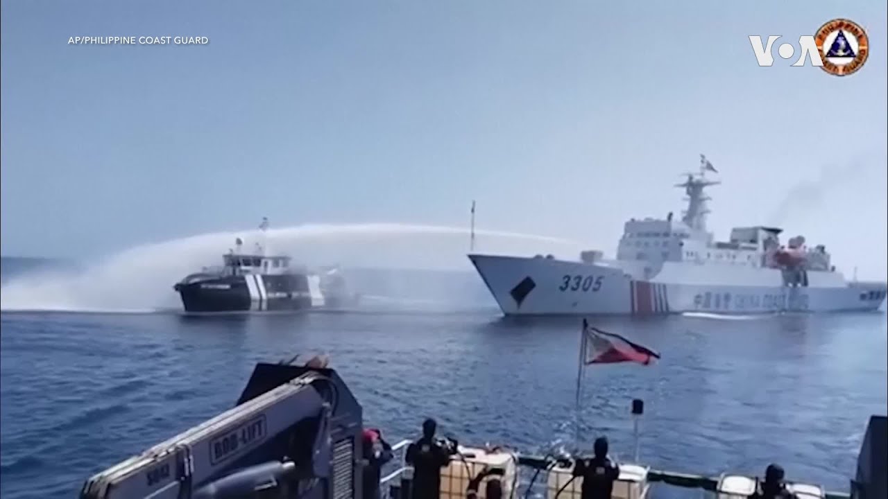 【直擊片】中國4海警船「闖我國水域」！海巡署霸氣驅離：請立刻轉向，馬上離開！