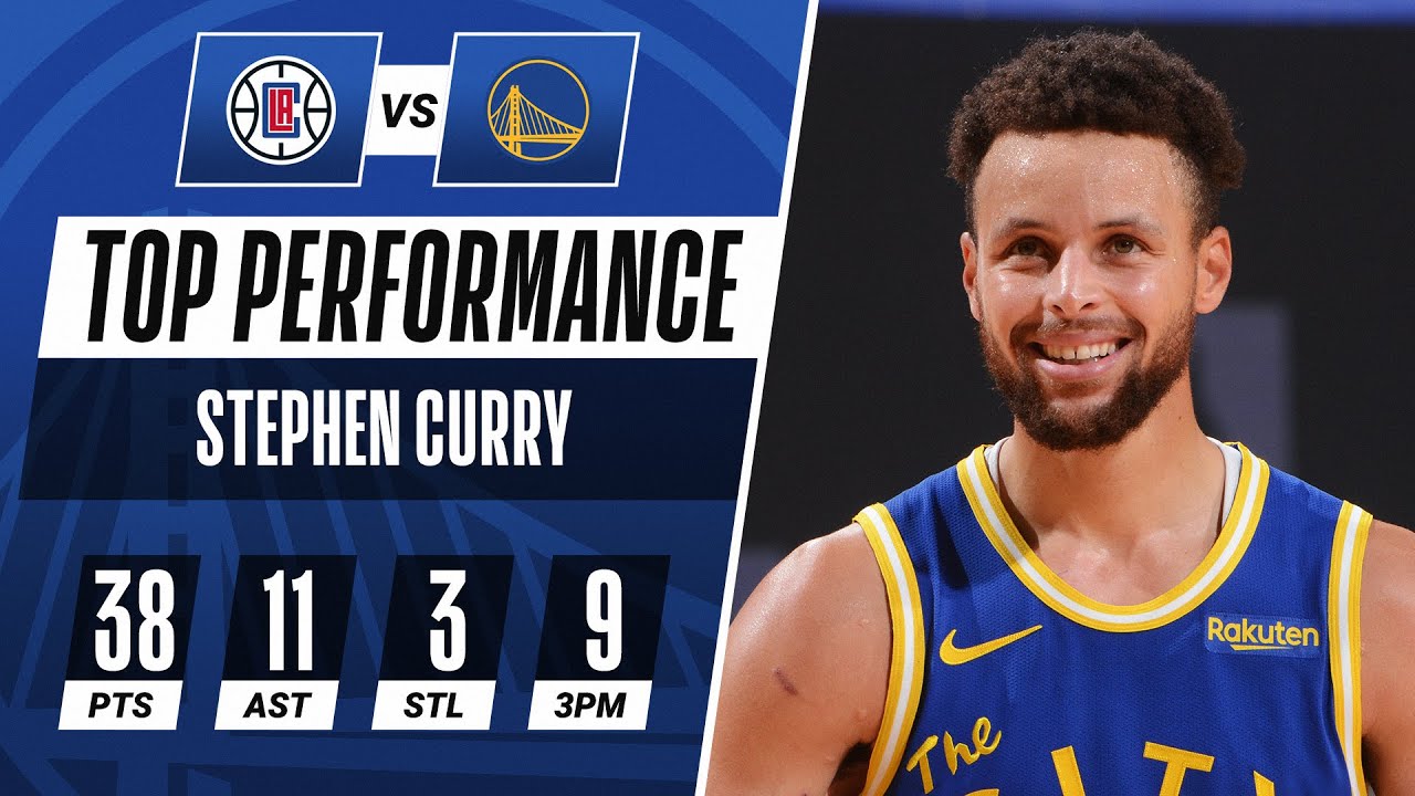 Stephen Curry Goes Off For 38 Pts 11 Ast To Guide Warriors Youtube