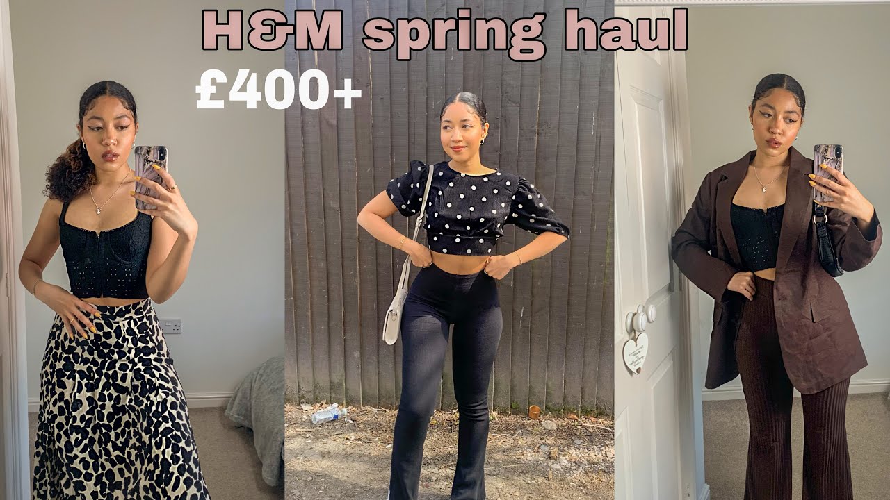 HUGE H&M SPRING HAUL 2021| A lot of neutral vibes!!