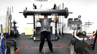 Mark Carpenter 300lb Log Press