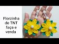 Chaveiro flor de tnt ( Fácil e rápido)