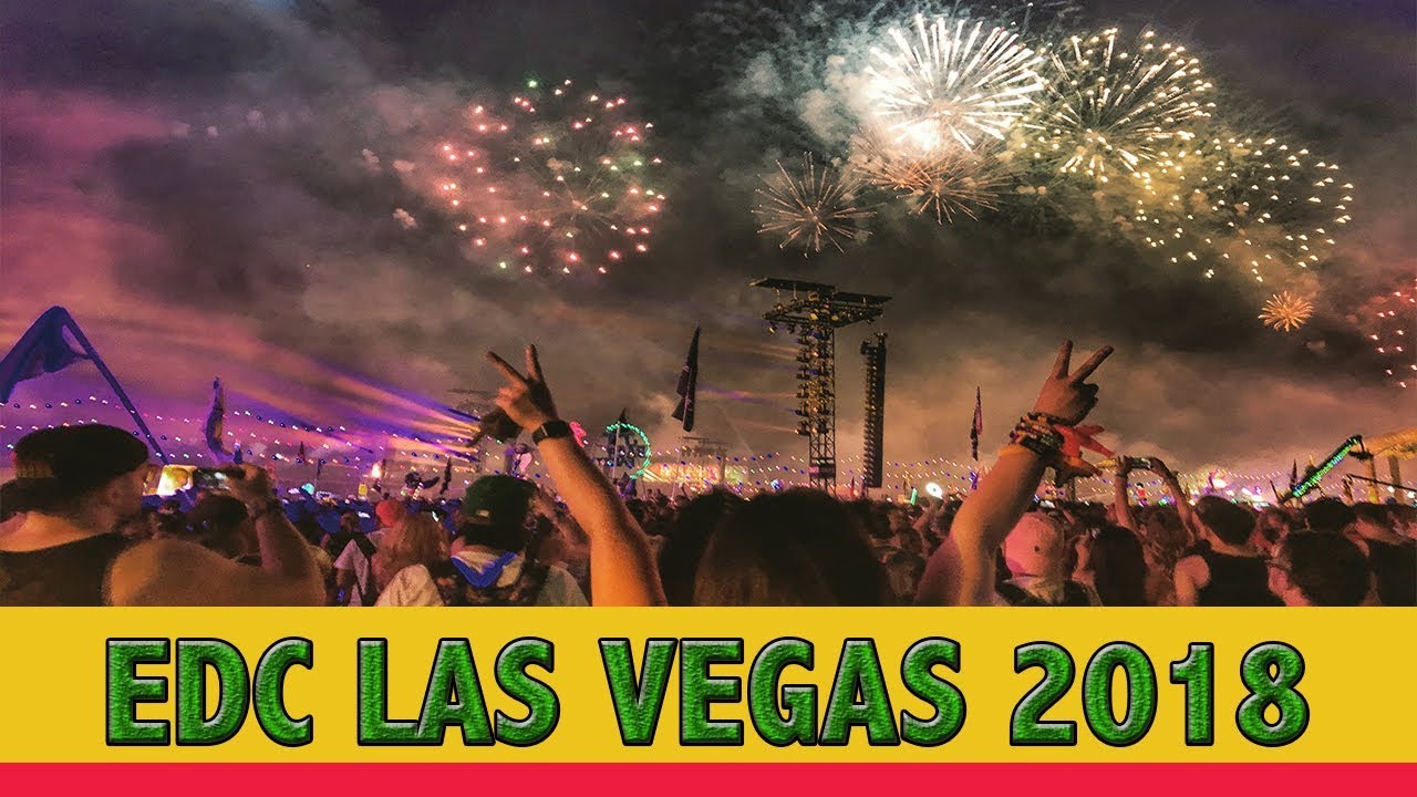 EDC Electric Daisy Carnival Las Vegas 2018 View of the Crowds YouTube