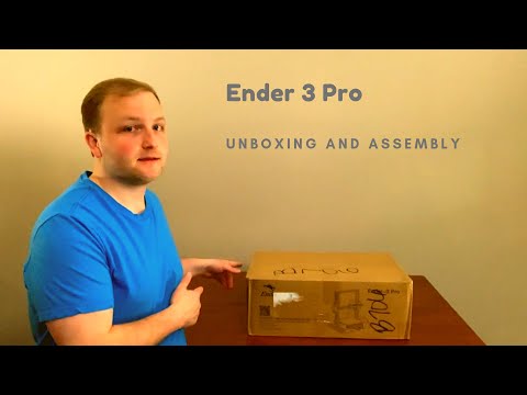 ender-3-pro-unboxing,-assembly,-and-first-prints!