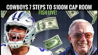 #Cowboys Fish Report LIVE: 7 Simple Steps to $100 Million(!) in 2026 Cap Room