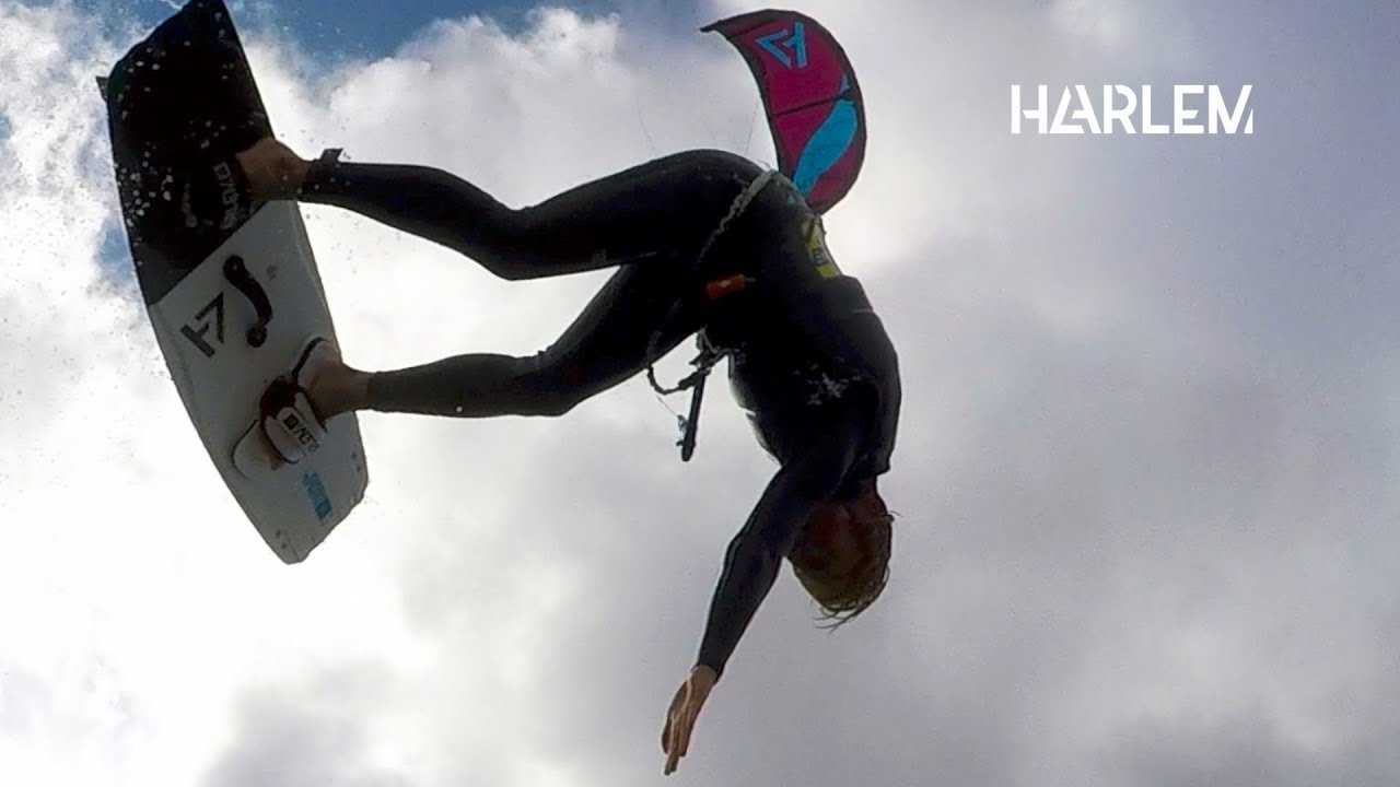 Harlem kitesurfing Kite With Courage YouTube