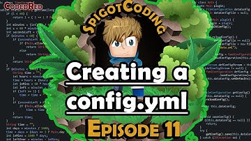 How to make a Spigot 1.15 plugin (Ep11) Creating a config.yml file