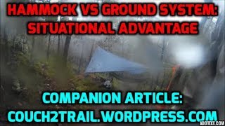Hammock vs Ground System: Situational Advantage @couch2trailyoutubechannel281