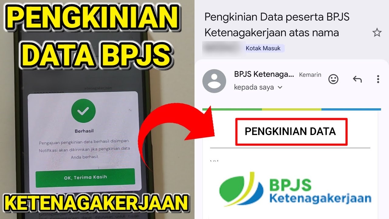 CARA TERBARU PENGKINIAN DATA BPJS KETENAGAKERJAAN ONLINE LEWAT JMO