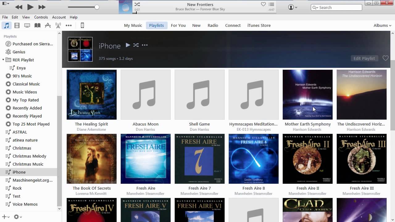 How To Put Cd Music On Iphone Ipad Or Ipod Using Itunes 12 2 Playlist Manually No Sync Youtube