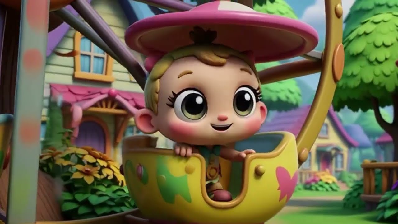 Let’s Ride the Ferris Wheel | Fun Carnival Song for Kids | Amusement Ride Rhyme