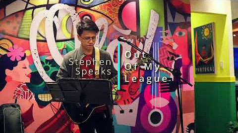 Out Of My League - Stephen Speaks - Live Acoustic Cover