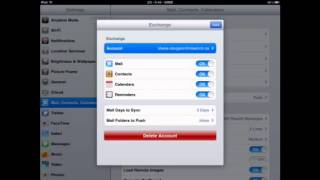 Updating Exchange Passwords on Your Apple Device