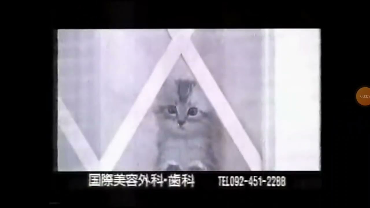 The Japanese Cute Cat Logo