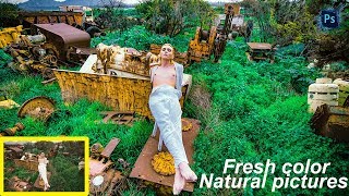 Fresh color Natural Pictures Photoshop Tutorial /Tech Perfect screenshot 5