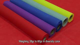 Famous Rayson Non Woven Fabric | Multi-colors Spunbond Non Woven TNT Tablecloth, Disposable Table Cloths Wealth