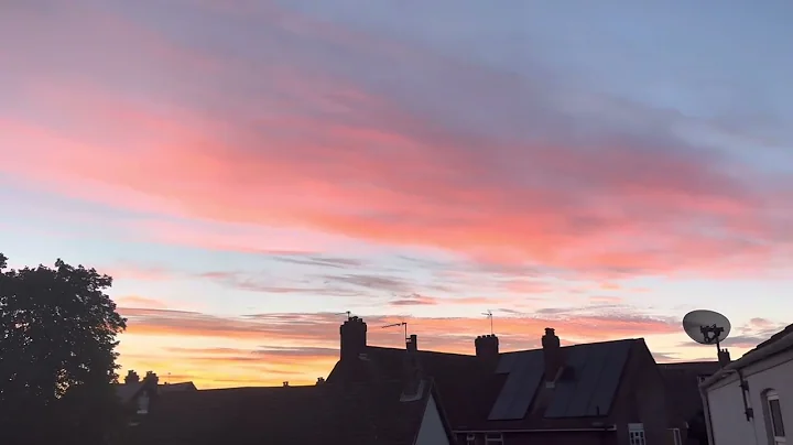 Sunset of Lowestoft