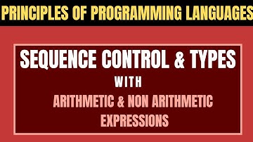 Sequence Control in POPL Implicit and explicit sequencing with arithmetic and non-arithmetic
