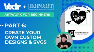 Artwork For Beginners Part 6: Create Custom SVGs, Logos and Designs | Vectr + Ikonart